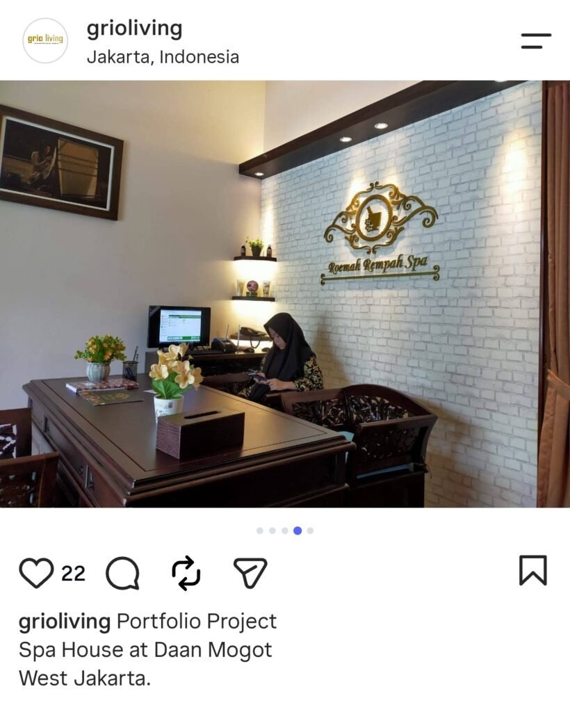 Furnitur Custom Jakarta: Grio Living Layani Kafe, Hotel, Kantor, dan Hunian